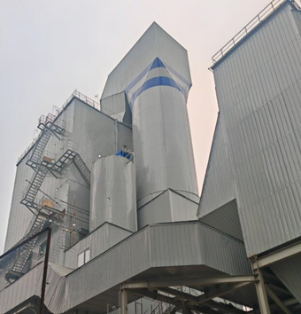 公司承建的陇西CFB新型半干法脱硫除尘工程投运成功